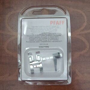 PFAFF ADJUSTABLE GUIDE FOOT WITH IDT SYSTEM SEWING MACHINE #820677096